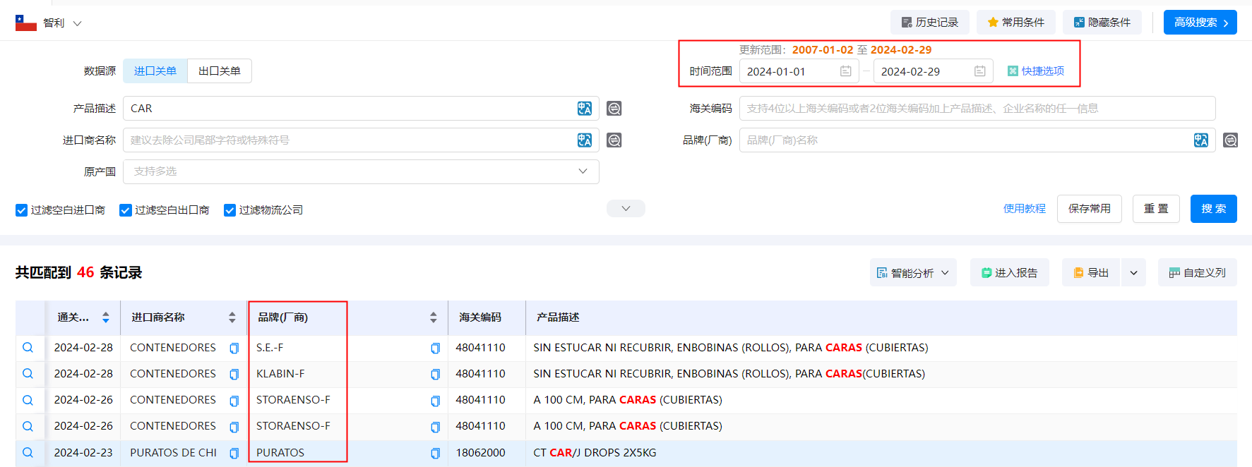 海关贸易数据,智利海关贸易数据,USDT钱包智利海关贸易数据